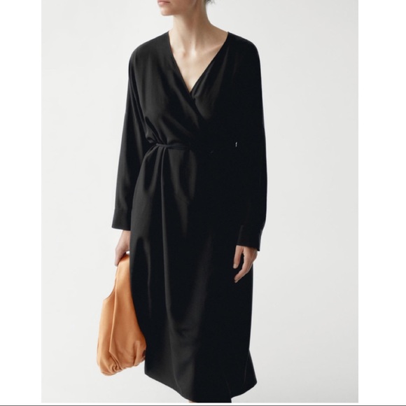 COS Dresses & Skirts - COS Mulberry Silk Wrap Dress